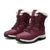 Winter Cotton Shoes Long Boots Outdoor Women's Velvet Thickened Warm Snow Boots Women's Shoes