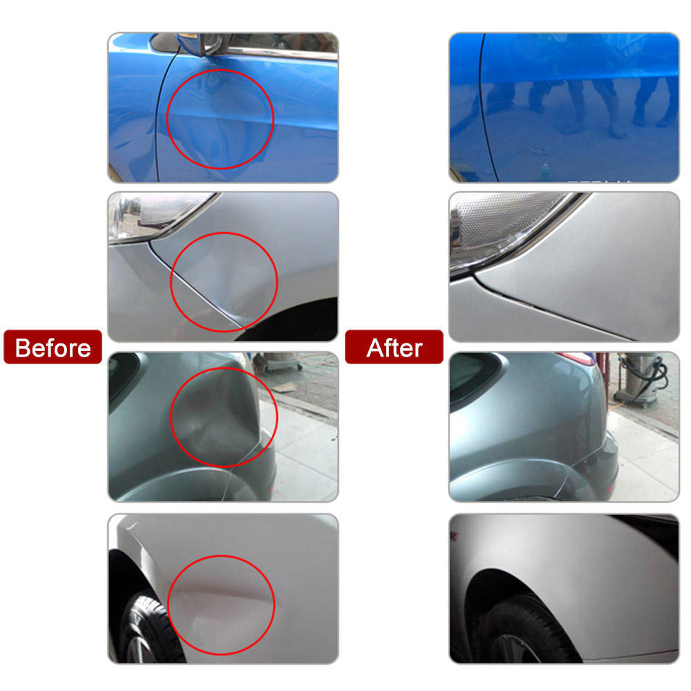 Car Body Paintless Dent Lifter Repair Tool Puller + 18 Tabs Hail Removal Tool