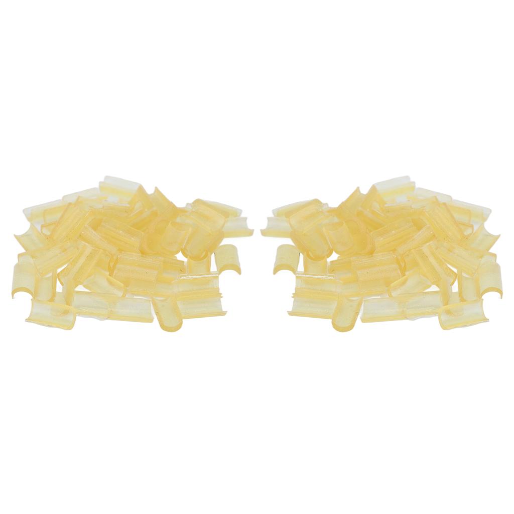 2 Bag Hair Extension Granule Bead Yellow Professional U Tip Wig Thermal Bonding Granule for Salon