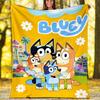 Bluey Printed Throw Blanket—soft,warm;versatile Blanket for All Seasons—perfect As &air-conditioning Throw,nap Blanket