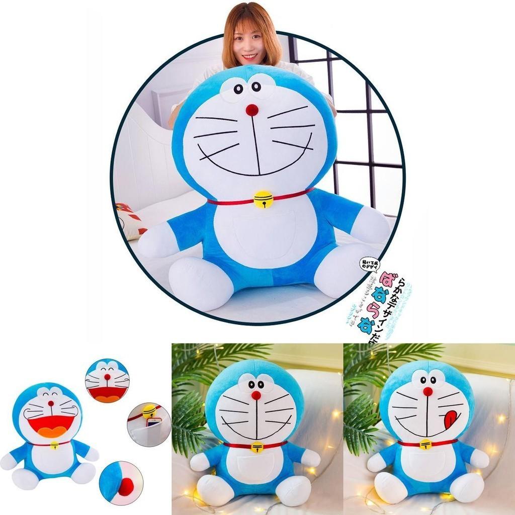 High Quality Anime Doraemon Plush Toy Adorably Soft Cat Doll Perfect Gift