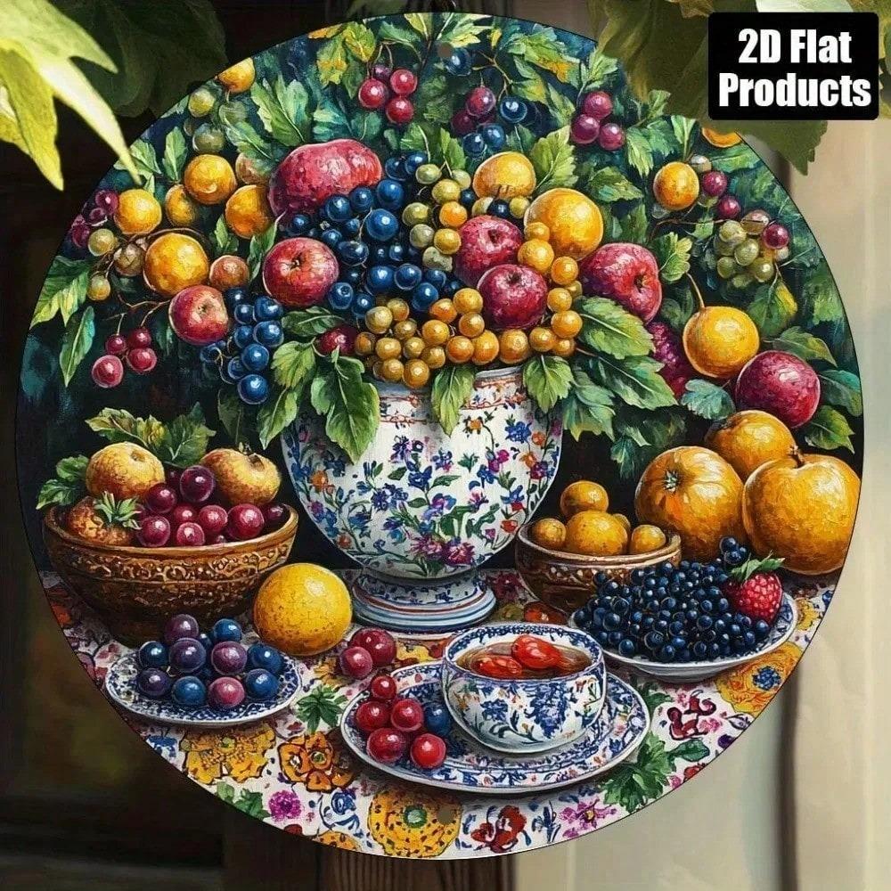 Handmade Russian Folk Art Metal Tin Sign Retro Vintage Wall Decor For Living Room Office Gift
