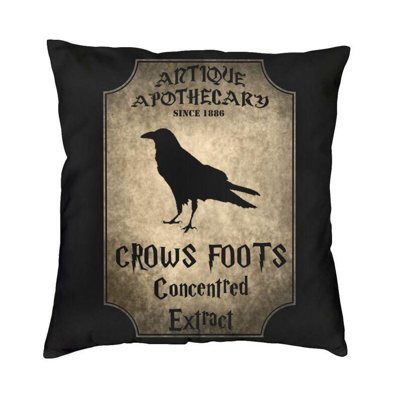 

Хэллоуин Вороны Чехлы 50x50 см Готическая Ведьма Оккультное Колдовство Плед Наволочка Диван Украшение Дома Диван Наволочка