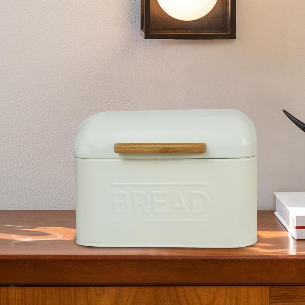 1x Bread Food Container Storage Box Retro Bread Bin Bread Boxes Baking Bread Cake Containers Boxes for Farmhouse Cooking Kitchen