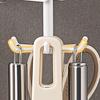 360-Degree Rotating Hook Strong Load-bearing Suction Cup Design Easy to Install Multipurpose Wall Hook Kitchen Utensil Organizer