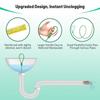 5pcs Flexible Drain Snake Anti-Break Plumbing Snake Cleaner Sink Drain Cleaner  Kitchen Sink