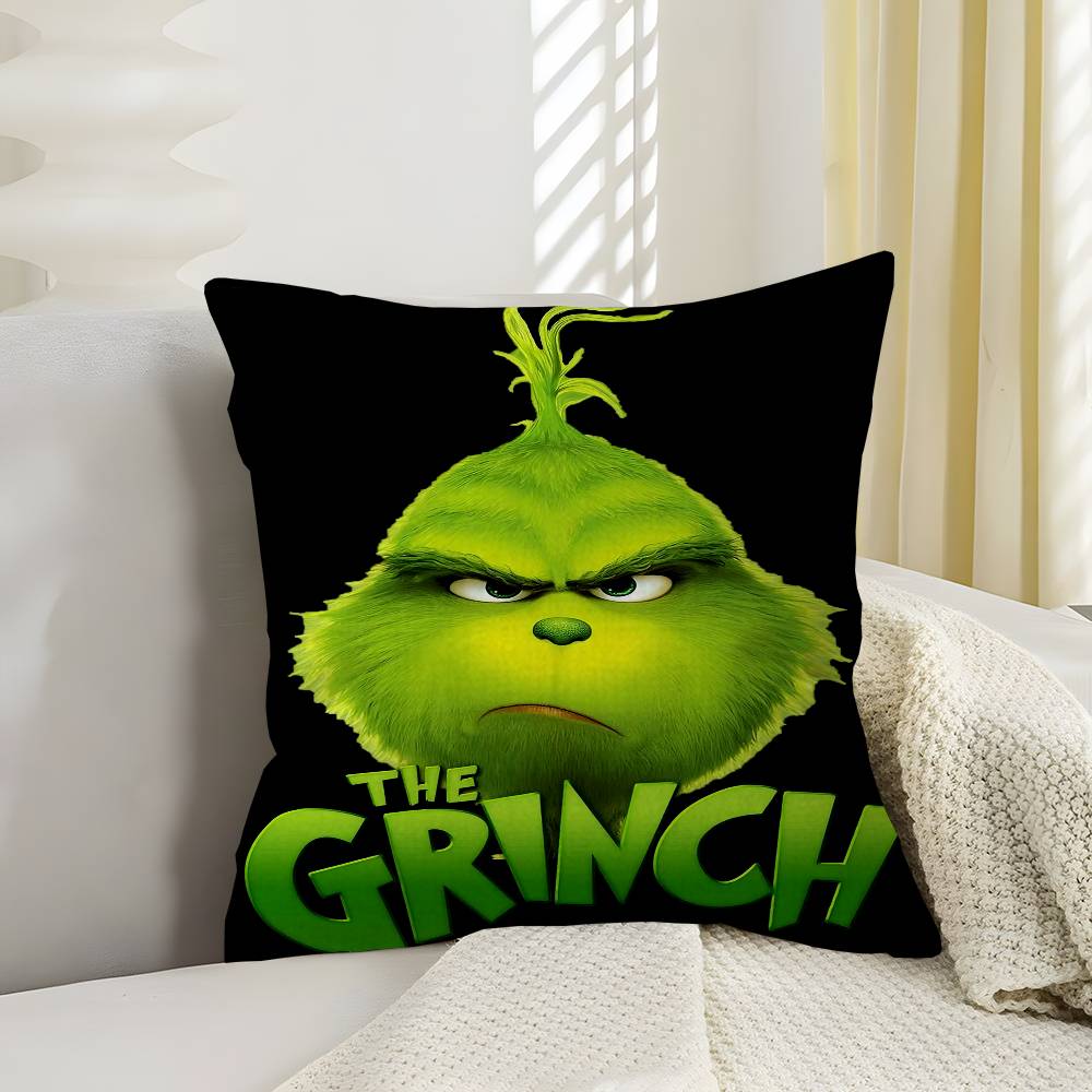 Cartoon The GGrinchS Personalized picture text home decorative pillows Household Gifts xcm