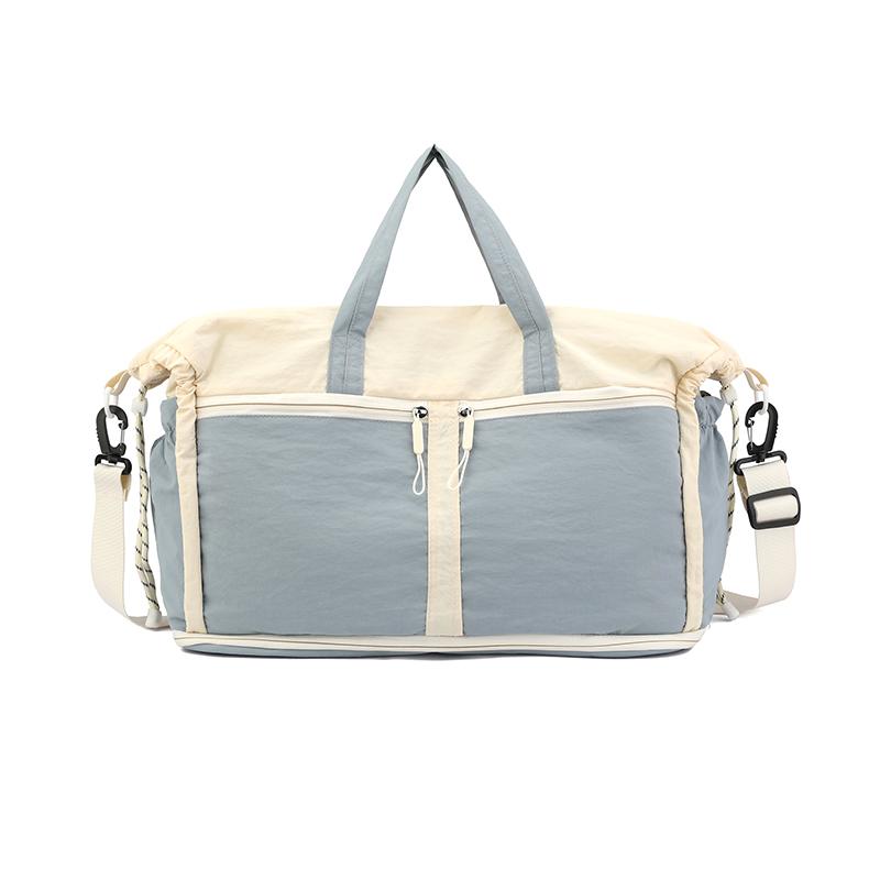 Extensible Large Capacity Shoulder Bag Women's Dry and Wet Separate Travel Bag Short Distance Duffel Bag