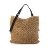 Tasche mit Gürtelhenkel, gemustert, gewebt