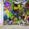 Colorful Graffiti Mural Living Room Bedroom Graffiti Wallpaper Home Decor