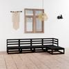 Garden Furniture Set 5 Pcs Solid Pine Wood