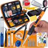Set Pro 80W LCD 16w1 – Zestaw Lutowniczy Z 6 Grotami I Odsysaczem | Zakres Temperatury 180–500°C | ESD | Organizer