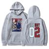 Japanese Animation Todoroki Shoto Print Fashion Sweatshirt Casual Unisex Autumn Winter Fleece Streetwear Tops Sudaderas