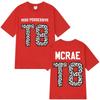 Tate Mcrae Tour T8 Leopard Graphic Print Oneck Tee Shirt Unisex Wounisex 100 Cotton Short Sleeve Tshirts Unisex Hiphop Summer Tops