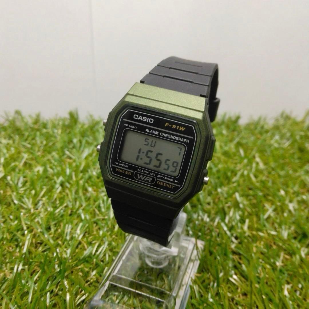 Used [New/Genuine] CASIO F-91WM-3AJH Watch (Cheap Casio)