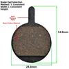Steel Backing Plate Disc Brake Pads Bike Brake Pads