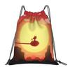Custom DBZ Dragons Goku Ball Drawstring Bags for Shopping Yoga Backpacks Men Women Warrior Sports Gym Sackpack