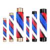 Rainproof Barber Shop Pole Rotating Light Novelty Lighting Indoor Outdoor Wall Mounted Hair Salon Stripes Lights