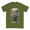 Men TShirt Hello Darkness My Old Friend Funny Drinking Quote Humorous  Cotton Tees Short Sleeve  T Shirts Summer Clothing