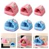 Lovely Small Animal Houses for Hamsters Rabbits And Birds Decorative Homes Pet Nest Breathable Bed