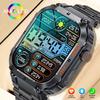 2025 Nowy 1,96” Smartwatch z funkcją rozmów Bluetooth dla mężczyzn 400 mAh Wodoodporny Sportowy Fitness Tracker monitor zdrowia Smartwatch dla Telefonu Android IOS