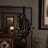 Poignée de porte légère Carillon Clochettes de sorcière pour protection de bouton, Suspendu fait main Accroche métallique au son doux, Cloche décorative vintage Boho Maison