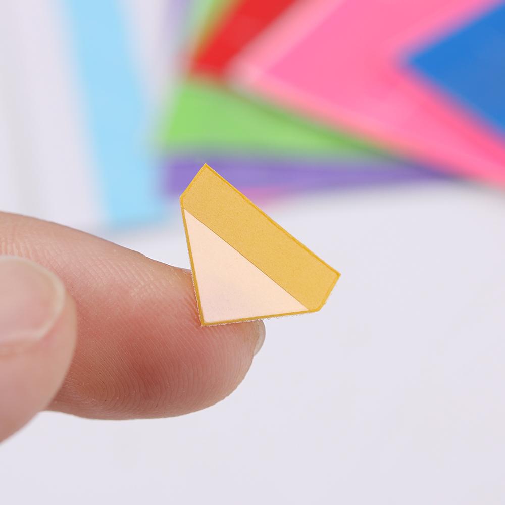10 Sheets New PVC Photo Ablum Corner Stickers DIY Colorful Photo Corner Scrapbook Paper Photo Frame Picture Decoration Stickers
