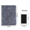 A5 Padfolio File Folder Document Bag with Calculator Zipper Fichario Binder Notebook Briefcase Executive Spiral 6 Ring Note Book