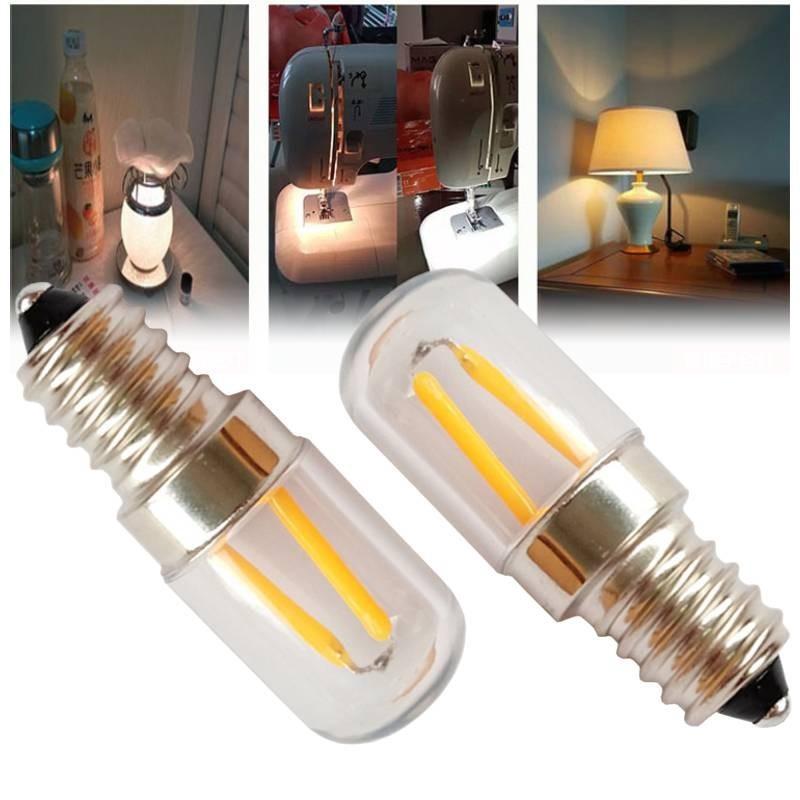 Led E14 Fridge Bulb Pygmy Small Screw Cool Warm White Fits Salt Lamps 220v Home