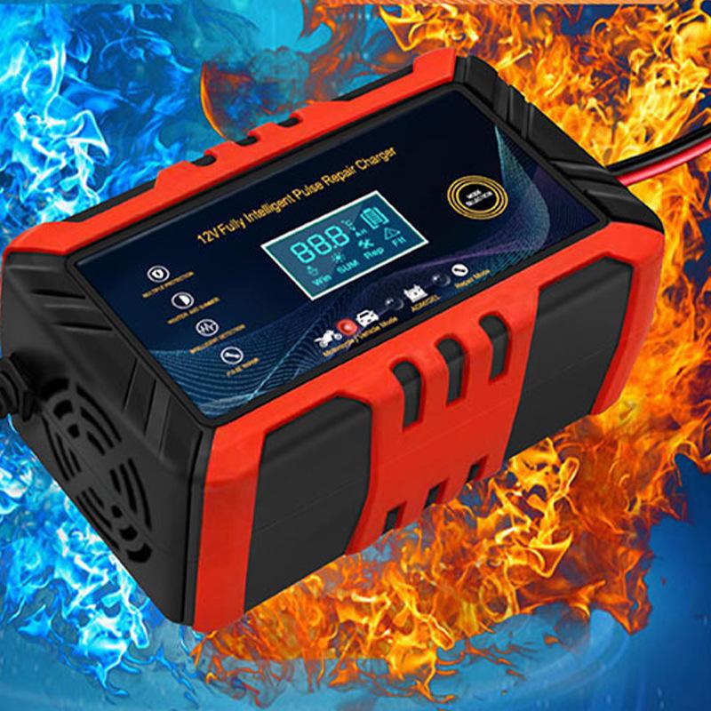 12V 6A Smart Charger for Car & Motorcycle Batteries