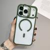 Ring Lens Stand Holder For Magsafe Case For iPhone 16 Pro Max 17 Air 15 14 Plus 13 12 11 Clear Magnetic Change Back Cover