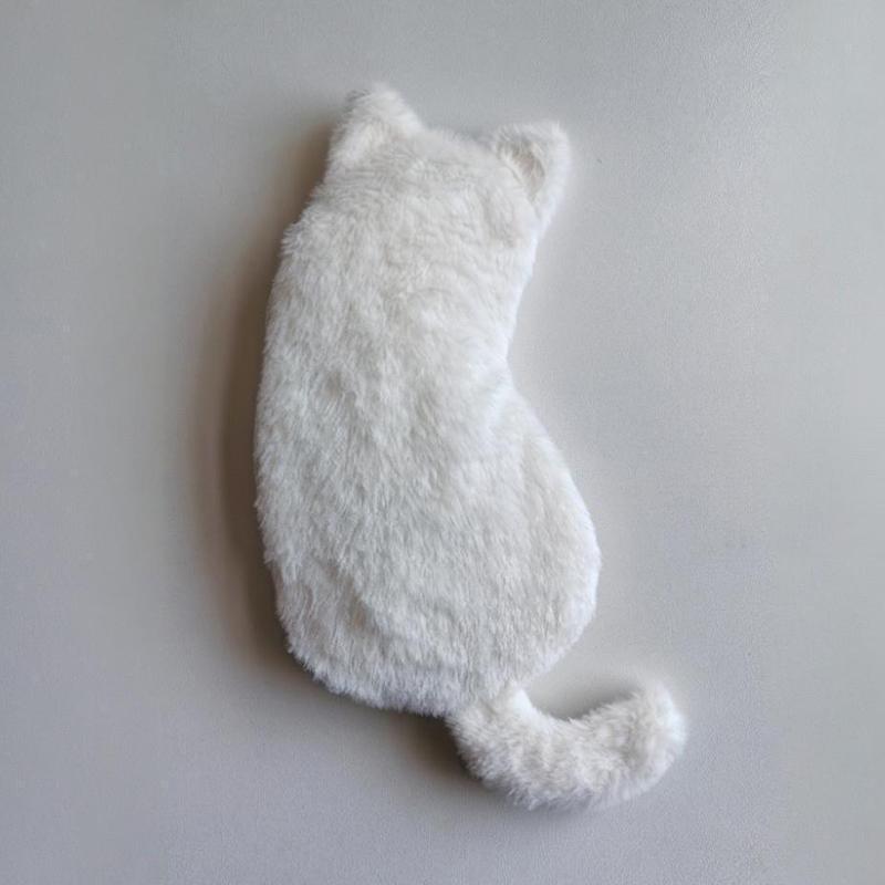 Cute Cartoon Cat Plush Pen Bag Funny Student Animal Pencil Cases Fashion Multiple Colors Available Stationery Storage Bag Gifts