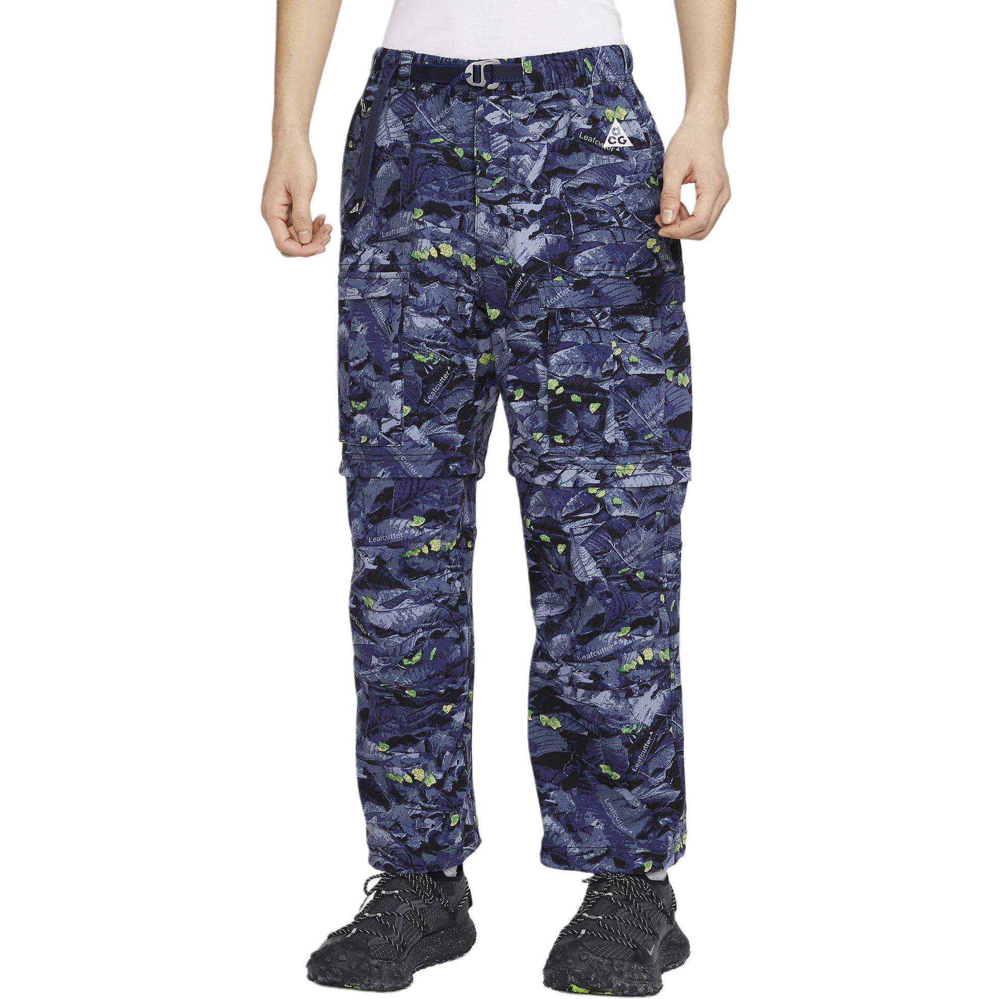 

Nike ACG Smith Summit Sun Protection Water-Resistant Long Pants Summer Outdoor Work Pants Men Pants Deep-Navy Space-Blue Black HQ0200-410