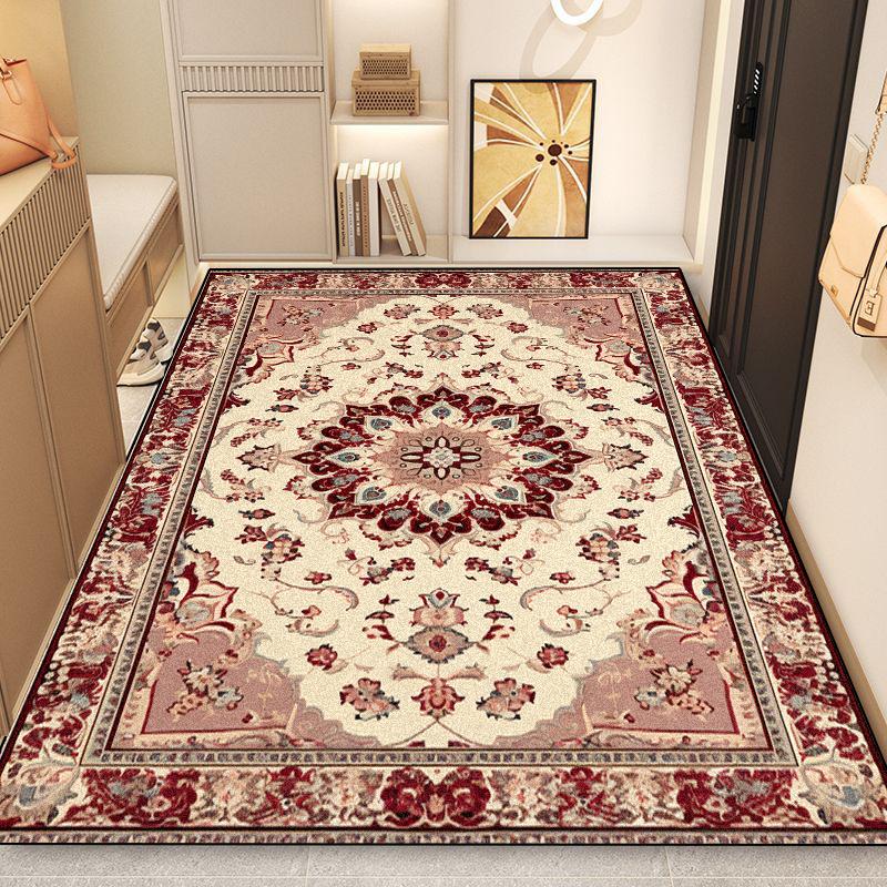 

Nordic Bohemian Carpet for Living Room Comfortable Soft Non-slip Bedroom Rugs Classical Entrance Persian Style Door Mat Washable 60*90cm