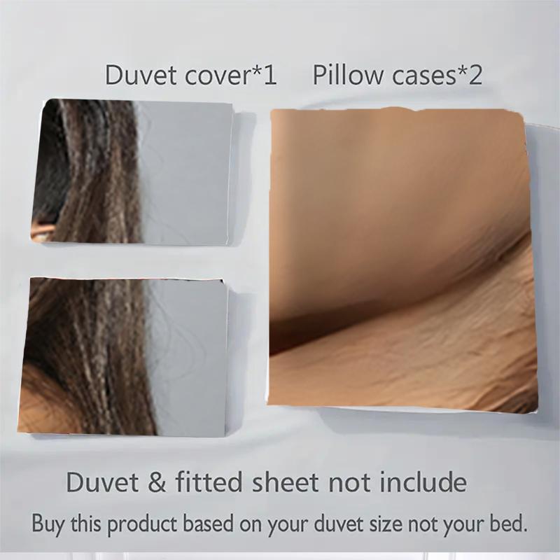 3Pcs Ariana Grande'S High Ponytail Bedding Sets For All Sizes New 3D Printed Bed Cover Comforter Duvet Cover Pillowcase Bedroom Decoration