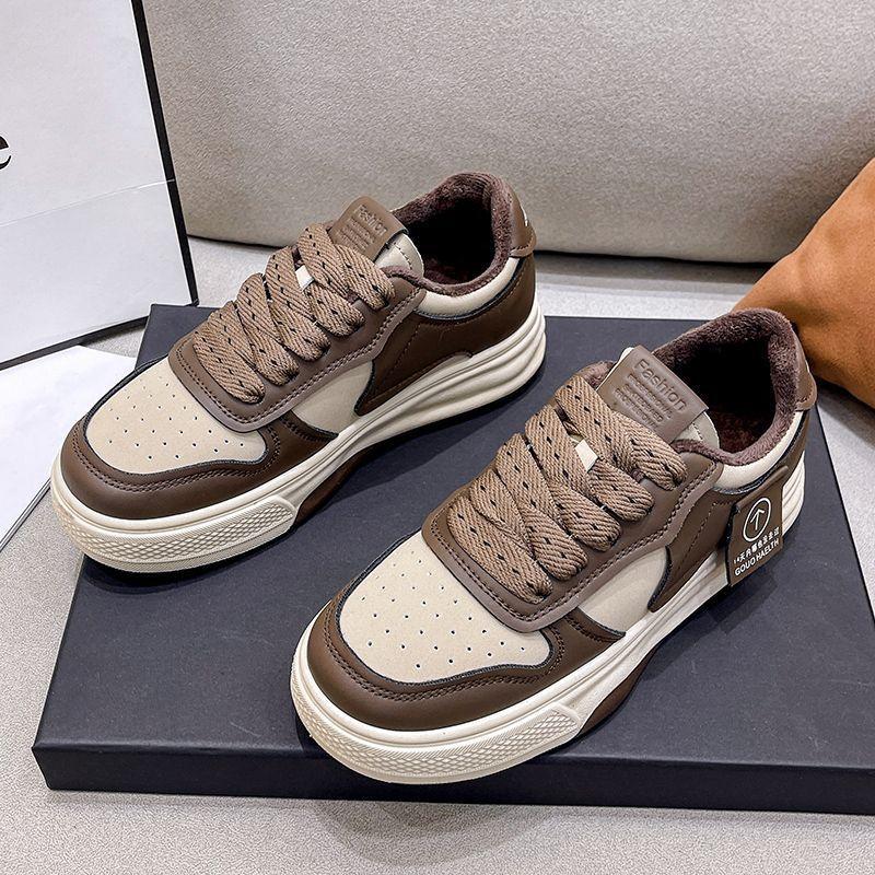 Nischen-Freizeit-Ballerinas Damen Einzelschuhe Skateschuhe Original Sportschuhe Damen Schnürschuhe Atmungsaktive Laufschuhe