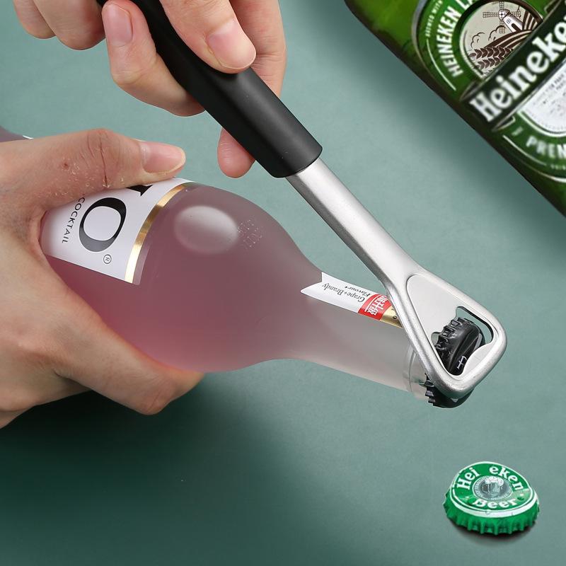 1Pc Bottle Opener Beer Screwdriver Creative Kitchen Tools Household 2-in-1 Adjustable Stainless Steel Can Opener