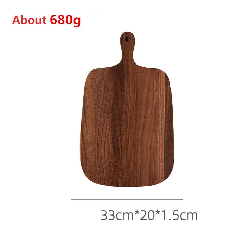 Black Walnut Chopping Blocks Solid Wood Cutting Board Cheese Board Outdoor Camping Portable Fruit Board Wood Deli Board