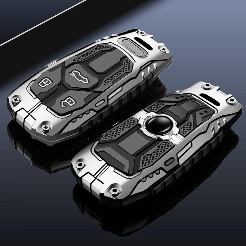 Zinklegierung Auto Klappschlüssel Hülle Abdeckung für A1 A3 A4 8P 8L 8V A5 B6 B7 A6 A7 C5 C6 Q3 Q5 Q7 4F S3 S4 S6 RS3 TT Schale Fob