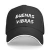 Buenas Vibras Baseball Cap Military Cap Unisex Sunscreen Hat Beach Beach Bag Golf Women Unisex's