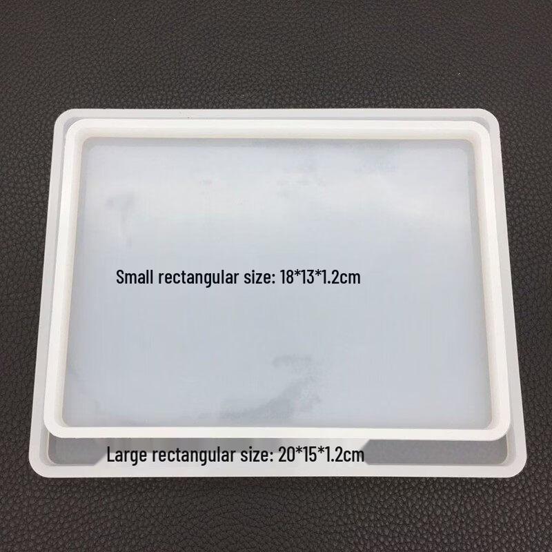 

Rectangular Epoxy Resin Tray Silicone Mold