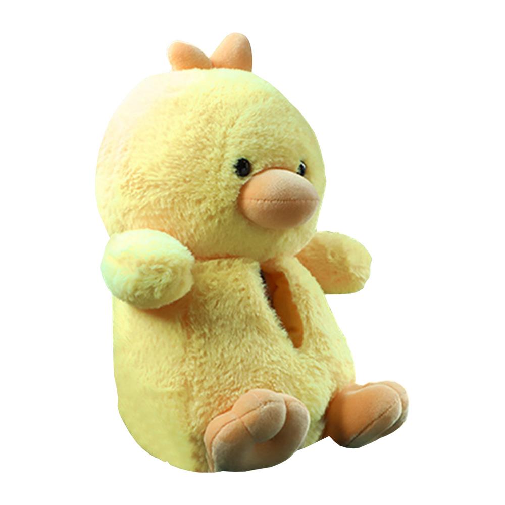 Car Headrest Napkin Holder Plush Animal Car Tissue Box Stuffed Automotive Interior Decor Tissue Organizer Napkin Dispenser For