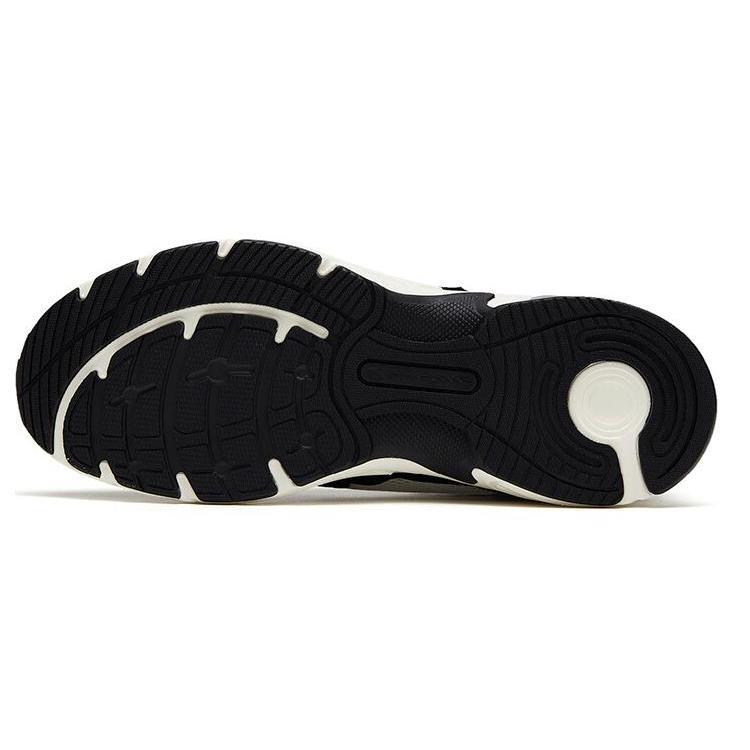 New Anta Cushioning Anti Slip And Wear Resistant Low Top Running Shoes Men's White Black 112315503-7