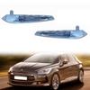 Front Bumper Turn Signal Lights with Bulbs for 13-17 Citroen DS5