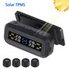 Wireless Tire Pressure Monitoring System (TPMS) for Small Size 4-tire Vehicles,Include 4 Sensors,USB Solar Power