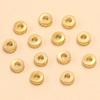 Two-Color Striped Stainless Steel Beads, 4-8mm DIY Jewelry Spacer Accessories