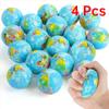 Color Printed Earth Simulation Slow Bouncing Ball Decompression Slow Rebound Kneading Toy Super Soft Creativity