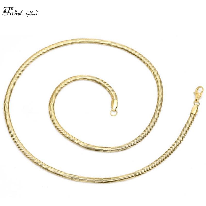 1/1.5/2.4/4mm Waterproof Stainless Steel Sliver Color Necklace High Quality Round Snake Chain Jewelry Accessory for Men Women
