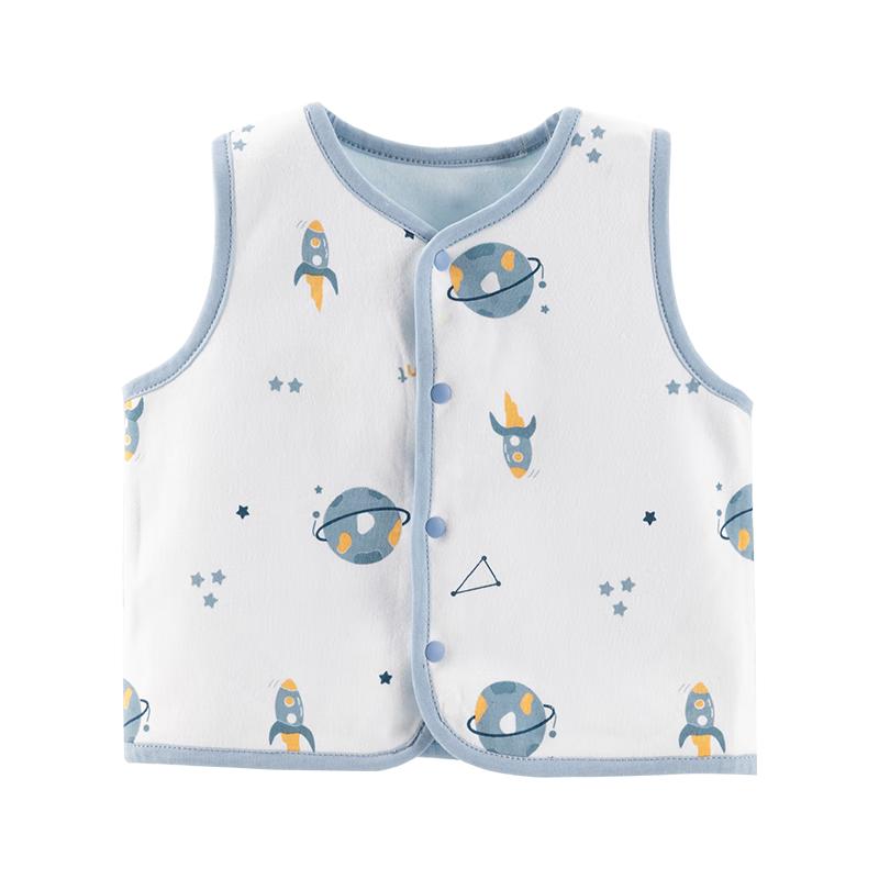 Happy Bear Reversible Baby Cotton Vest 80/48