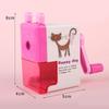 Pencil Sharpener Mini Cute Hand Cranked Pencil Sharpener for Primary Secondary School Students